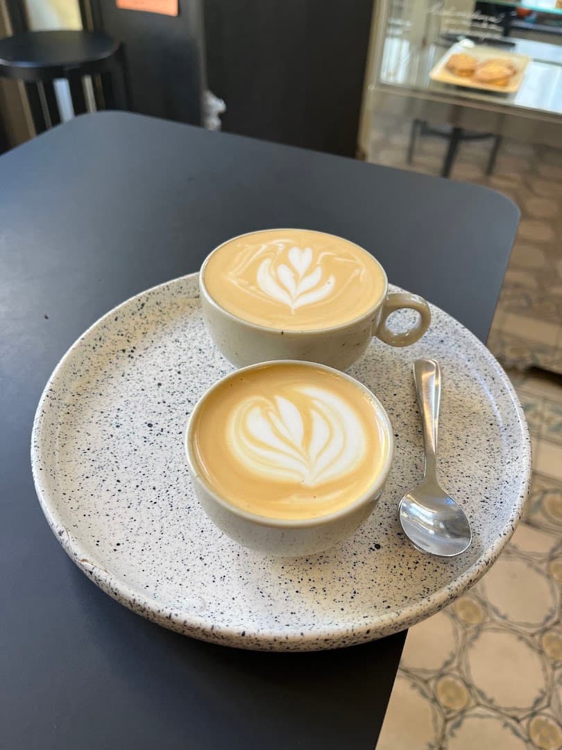 Coffee at Letec espresso bar, specialty coffee shop in Prague