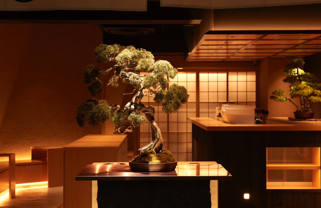 Interior of BONGEN COFFEE Tokyo Nihonbashi, specialty coffee shop in Tokyo