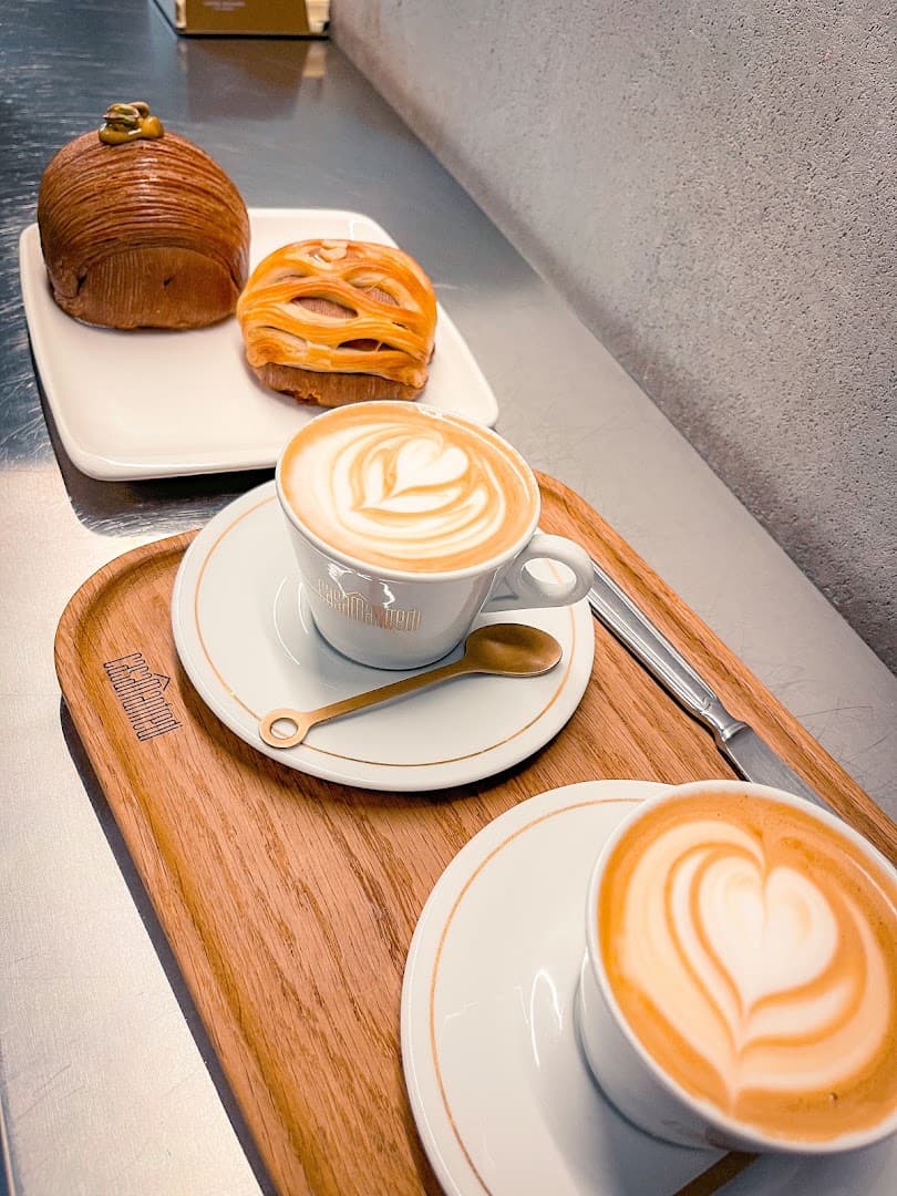 Coffee at Casa Manfredi Teatro, specialty coffee shop in Rome