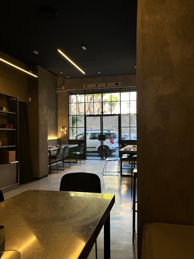 Interior of Casa Manfredi Teatro, specialty coffee shop in Rome