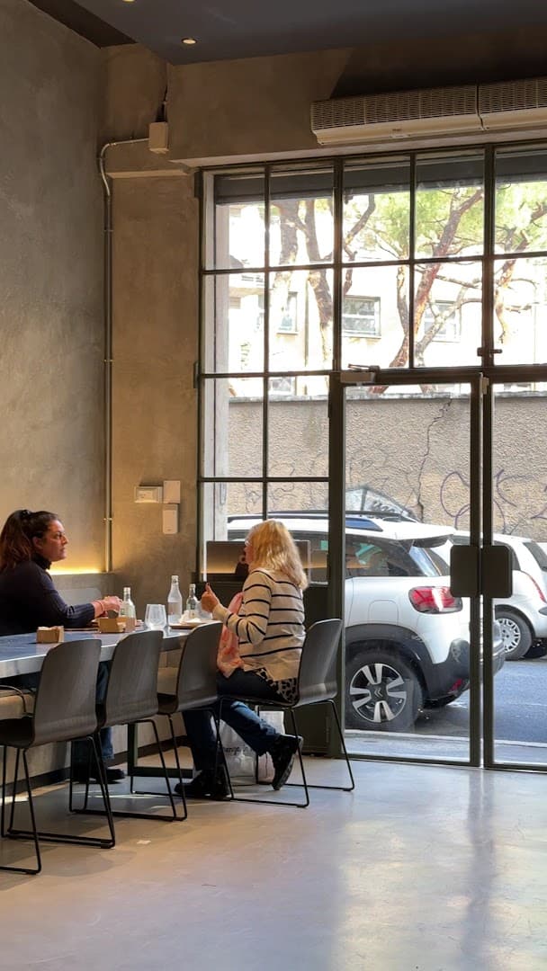 Interior of Casa Manfredi Teatro, specialty coffee shop in Rome