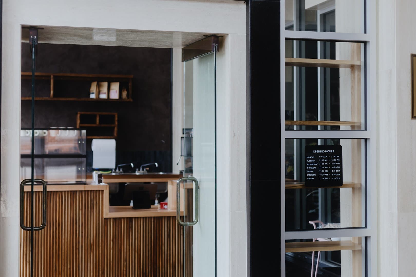 Interior of Element by Bodega, specialty coffee shop in Lancaster