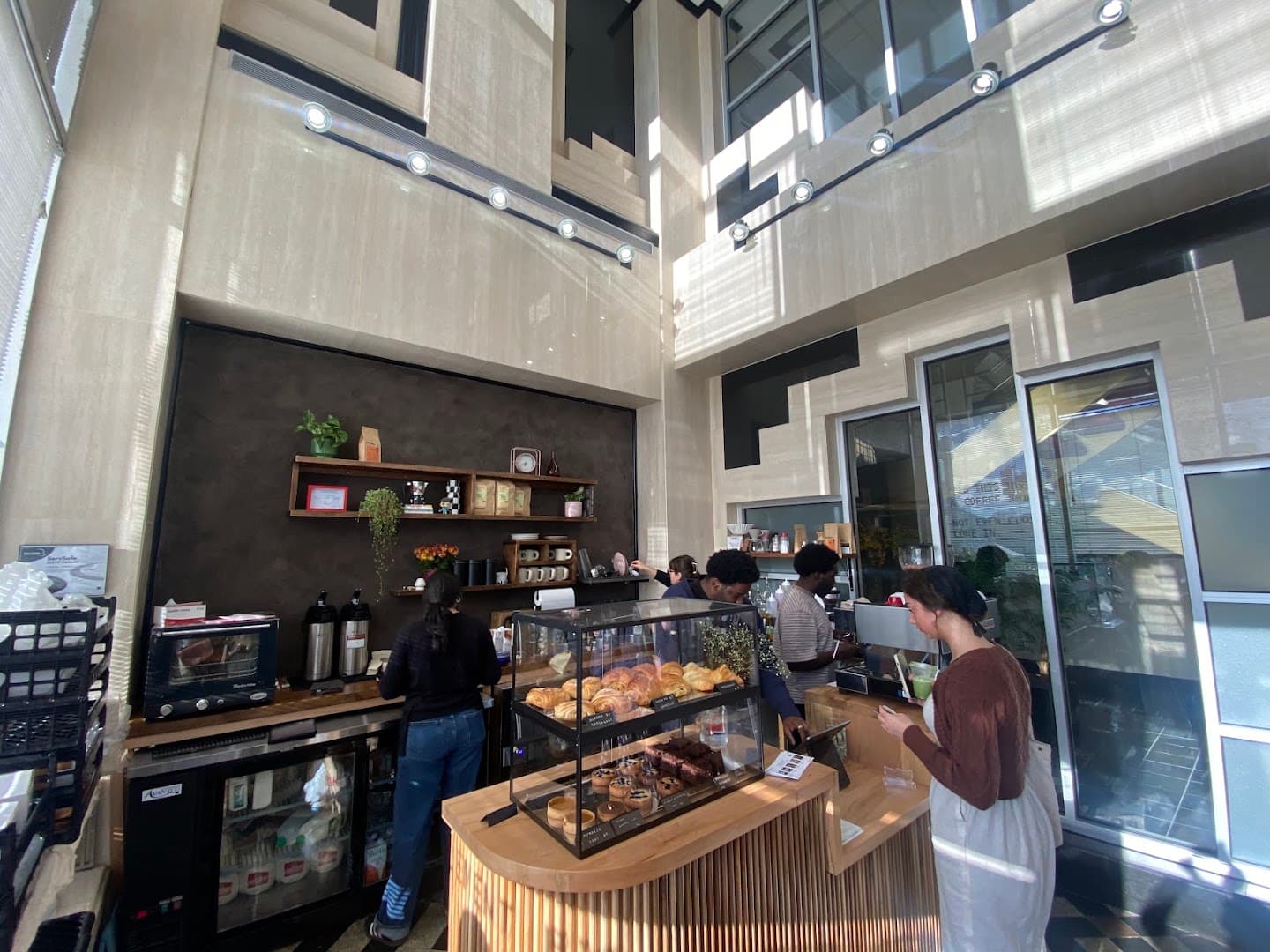 Interior of Element by Bodega, specialty coffee shop in Lancaster