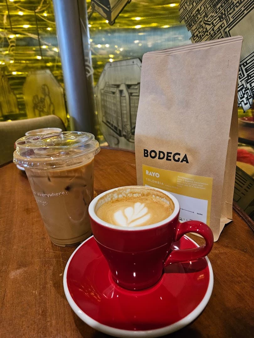Coffee at Element by Bodega, specialty coffee shop in Lancaster