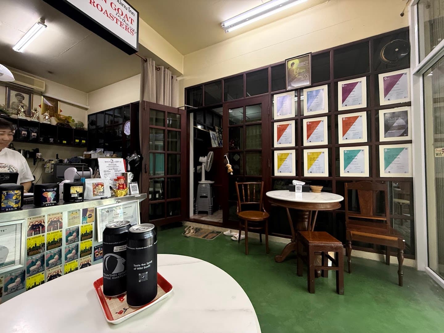 Mountain Goat Coffee Roasters - specialty coffee shop in Bangkok