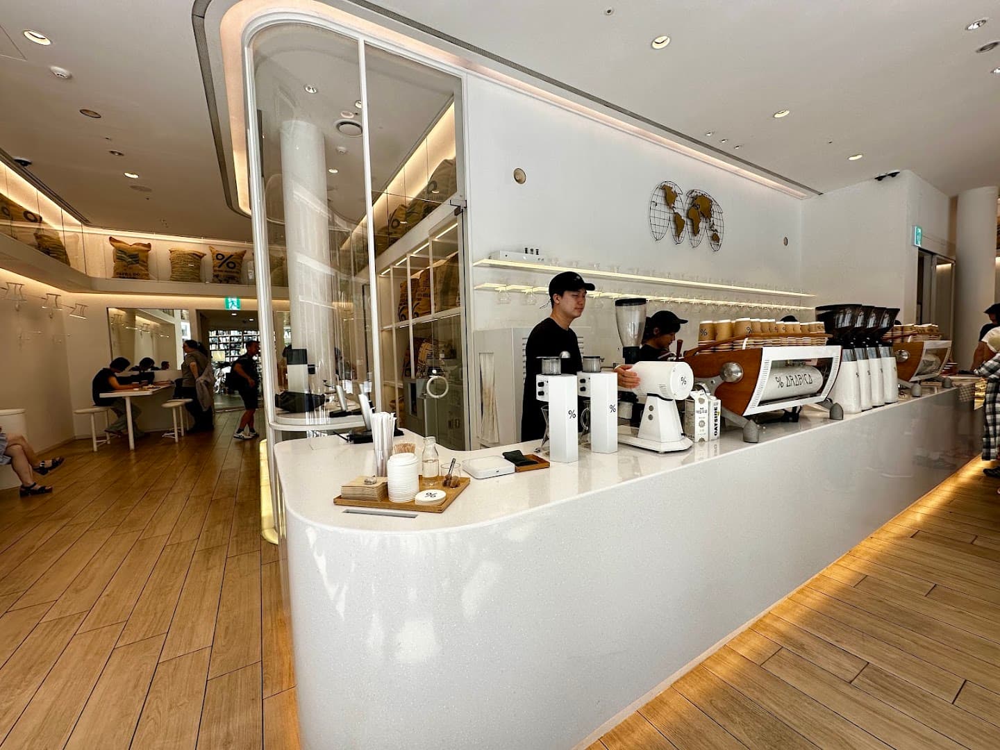 % Arabica Seoul Starfield Library - specialty coffee shop in Seoul