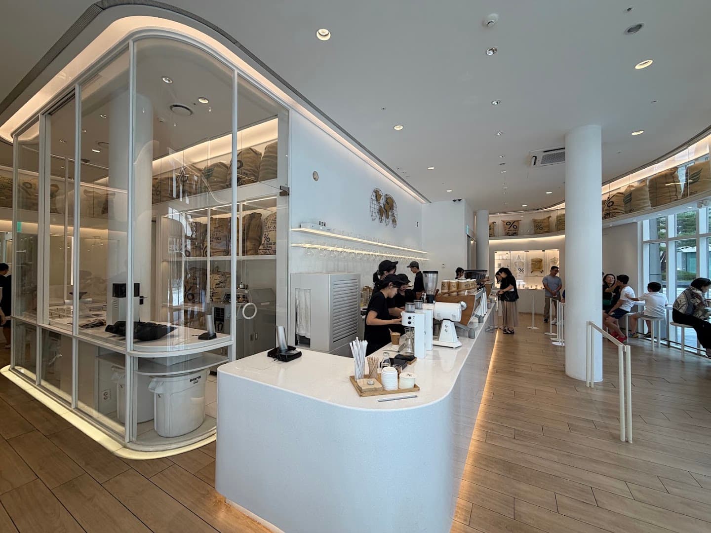 % Arabica Seoul Starfield Library - specialty coffee shop in Seoul