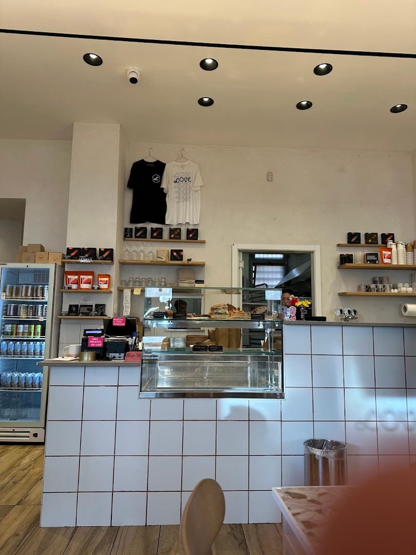 Interior of Love - Specialty Croissants, specialty coffee shop in Rome