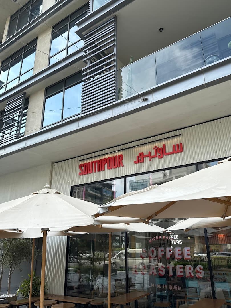 Southpour Coffee Roasters + Juice Bandits - specialty coffee shop in Dubai