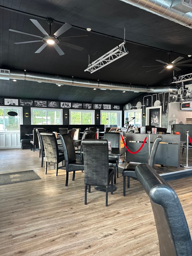 Interior of Elvio's Coffee, specialty coffee shop in Rochester