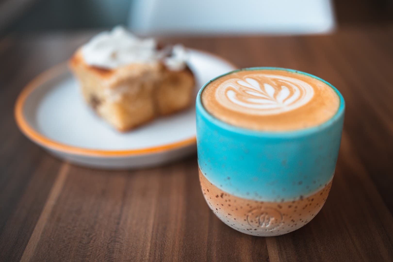 Coffee at White Turtle Coffeehouse, specialty coffee shop in Athens