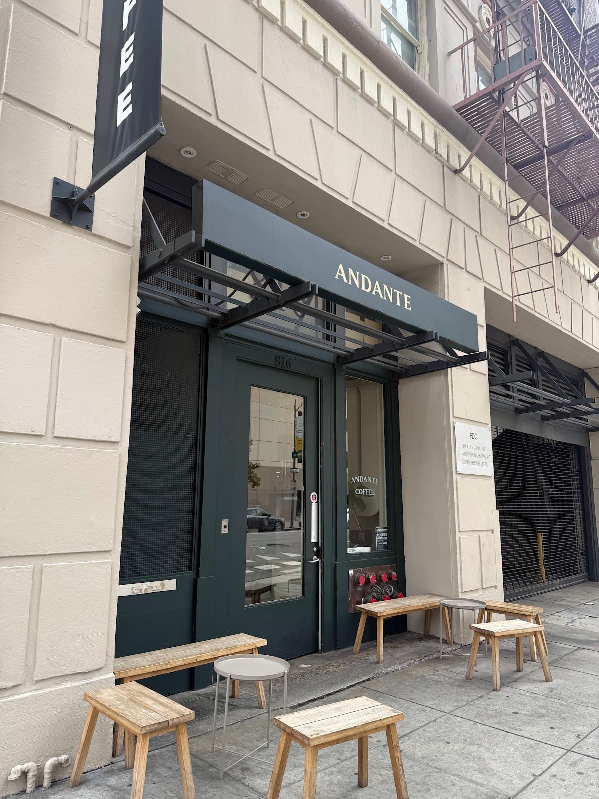 Andante Coffee - specialty coffee shop in Downtown Los Angeles