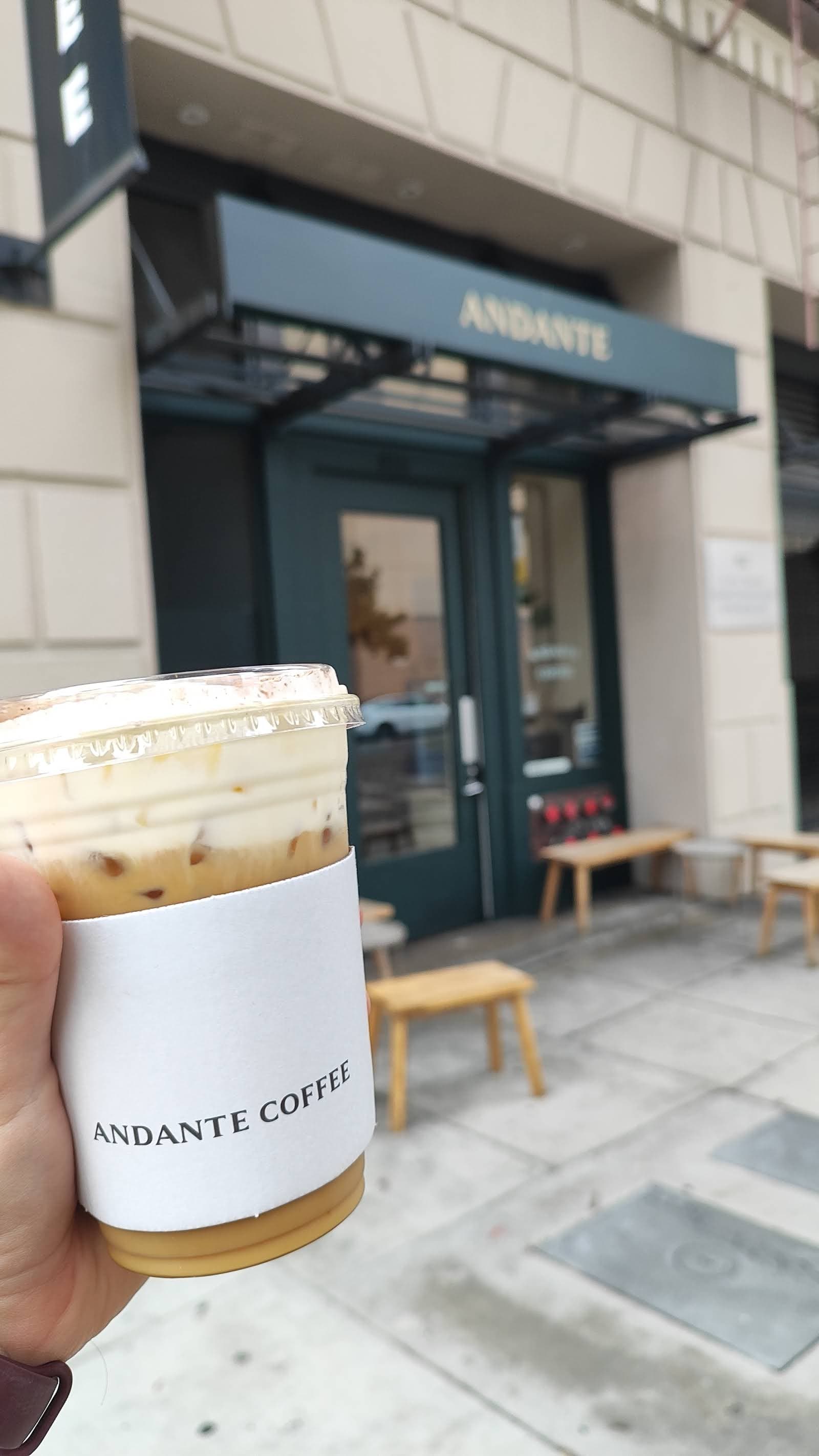 Andante Coffee - specialty coffee shop in Downtown Los Angeles