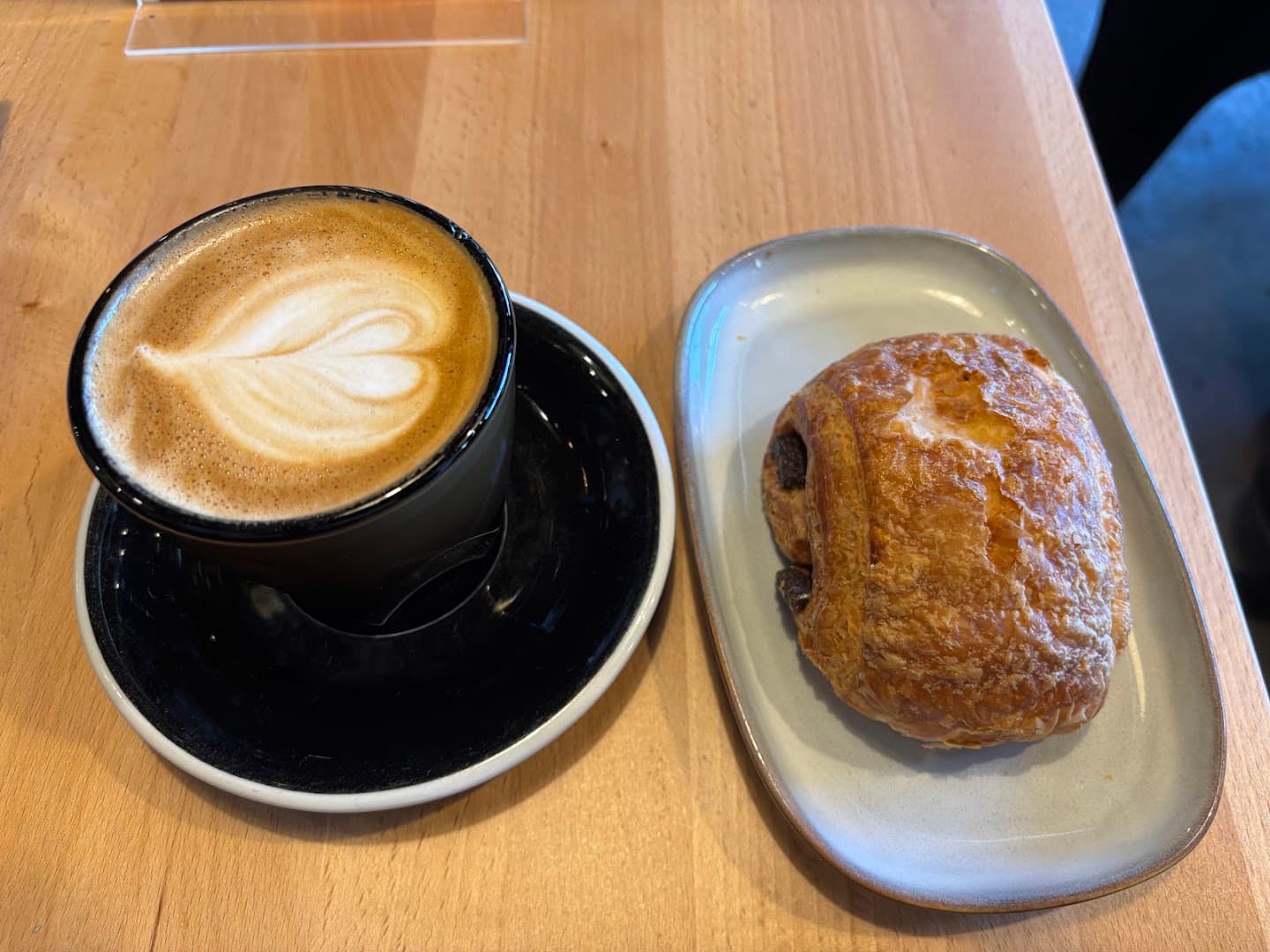 Coffee at Wildflyer Coffee, specialty coffee shop in Minneapolis