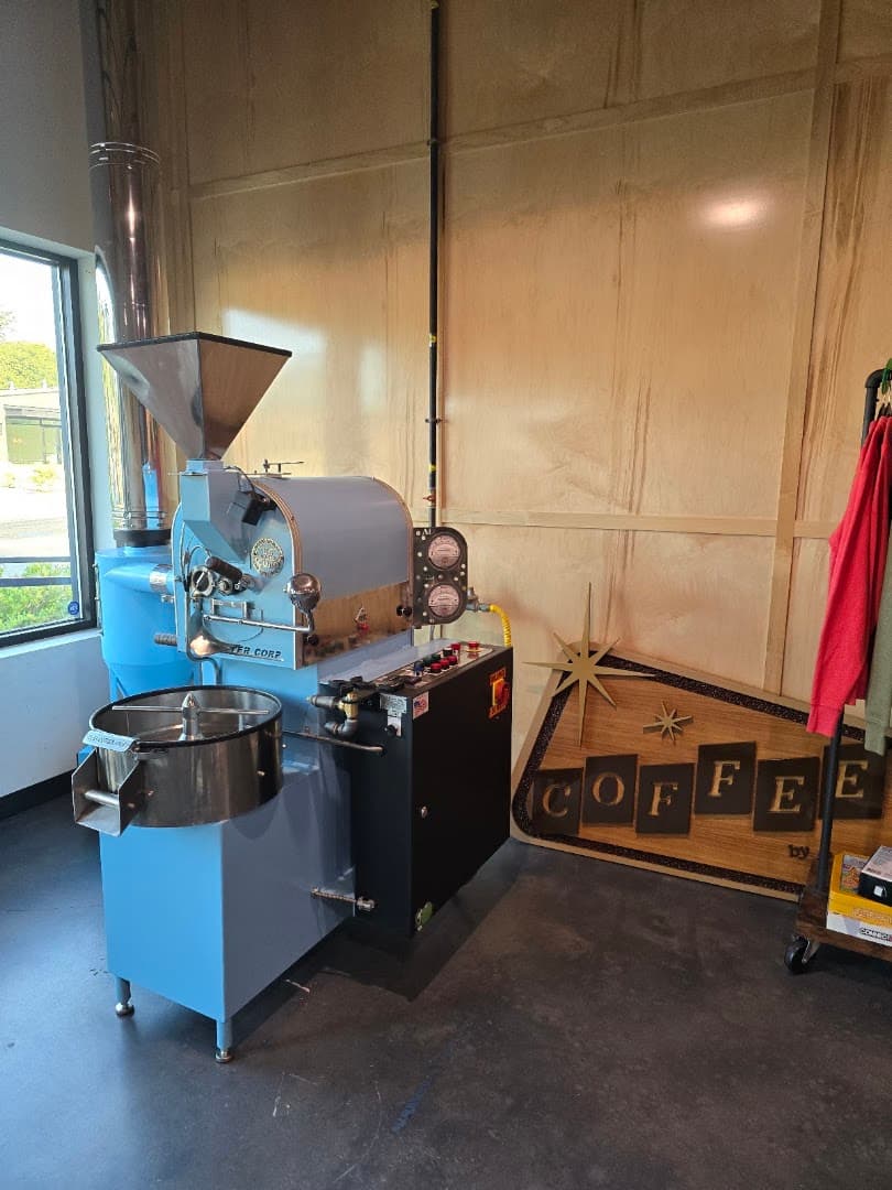 Interior of Enderly Coffee Co. Cafe & Coffee Roaster, specialty coffee shop in Charlotte