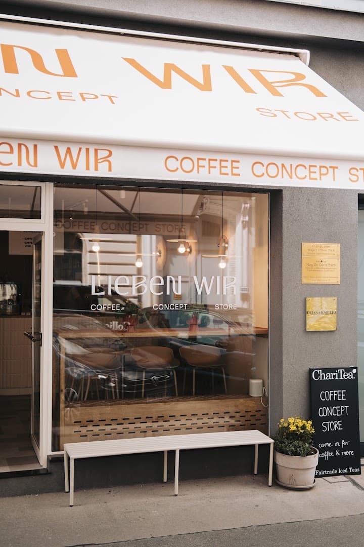 Café LIEBEN WIR Coffee Concept Store - specialty coffee shop in Vienna