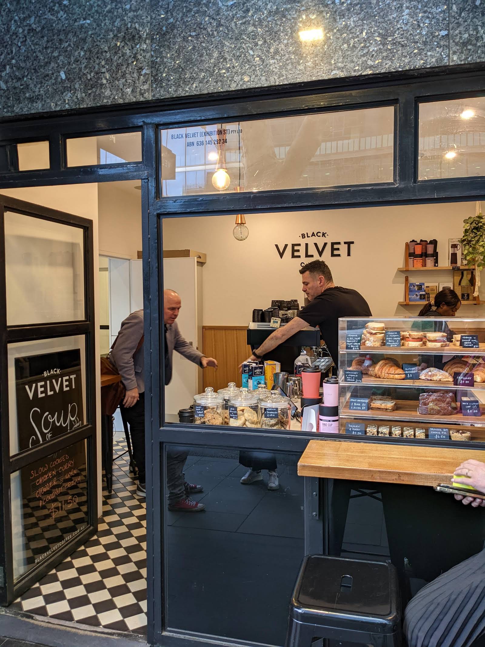 Black Velvet Coffee - specialty coffee shop in CBD