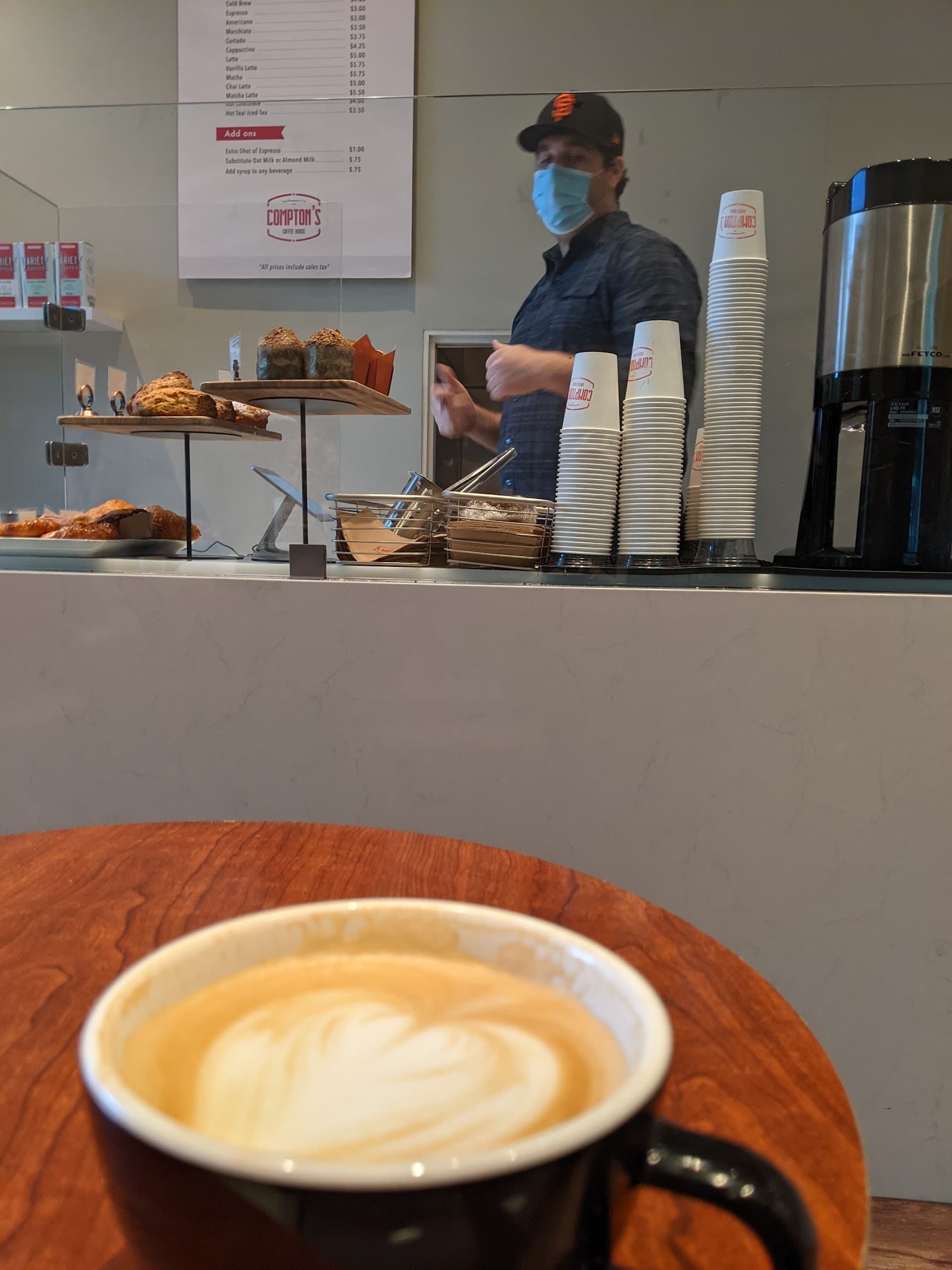 Compton’s Coffee House - specialty coffee shop in Japantown