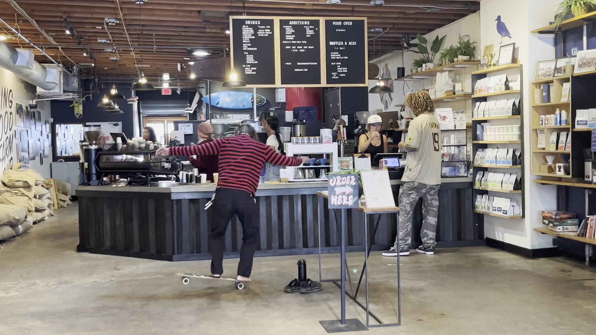 OB Beans Coffee Roasters - specialty coffee shop in San Diego