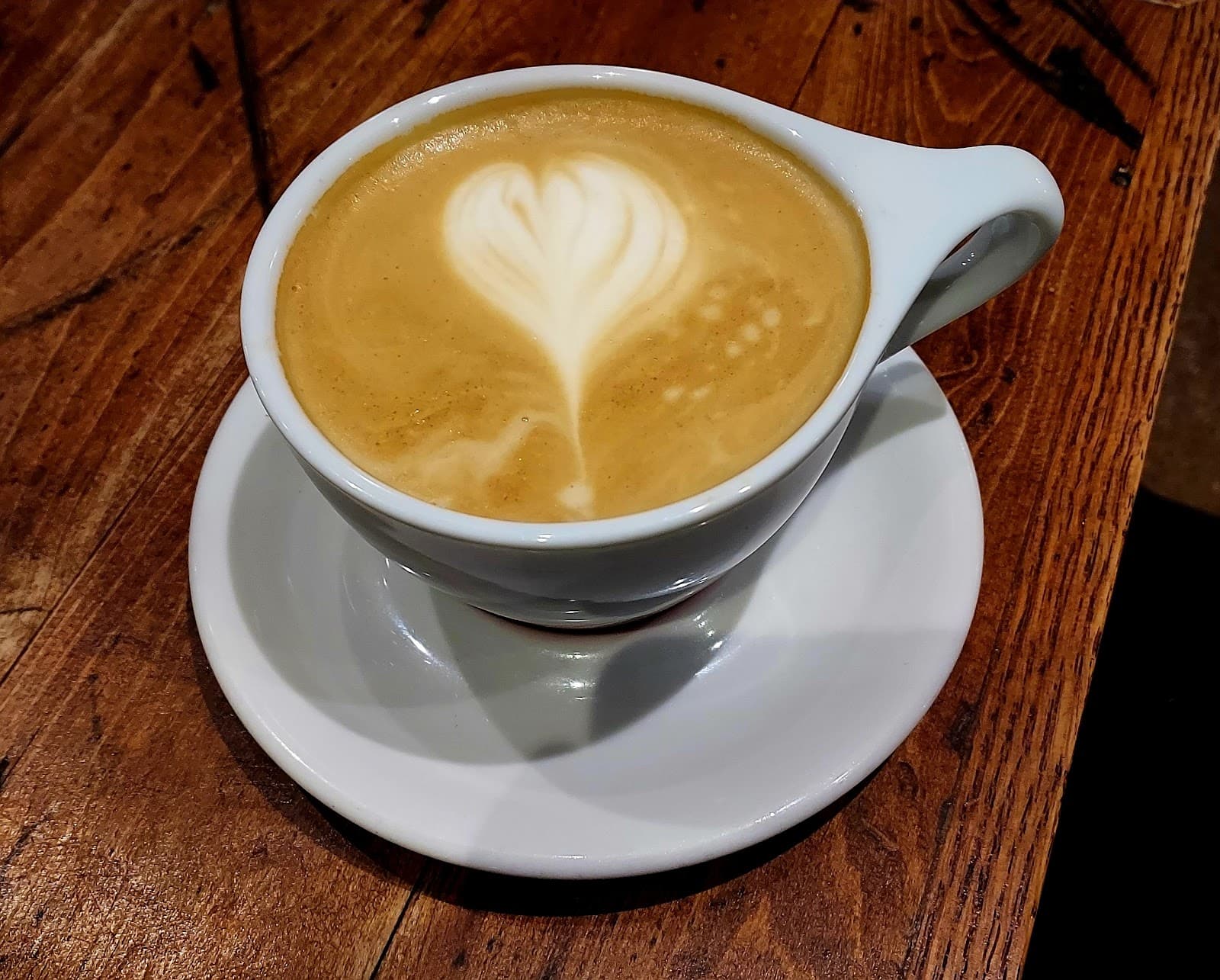 Coffee at Diesel Cafe, specialty coffee shop in Boston