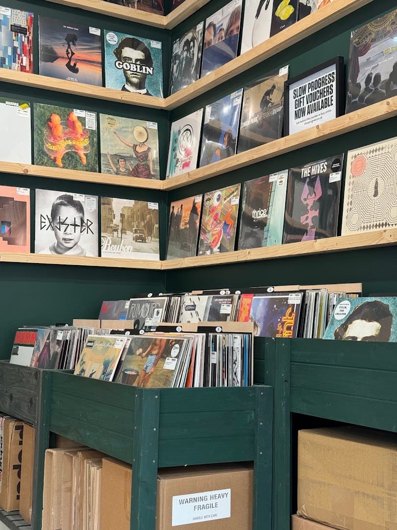 Slow Progress Records & Coffee - specialty coffee shop in Edinburgh