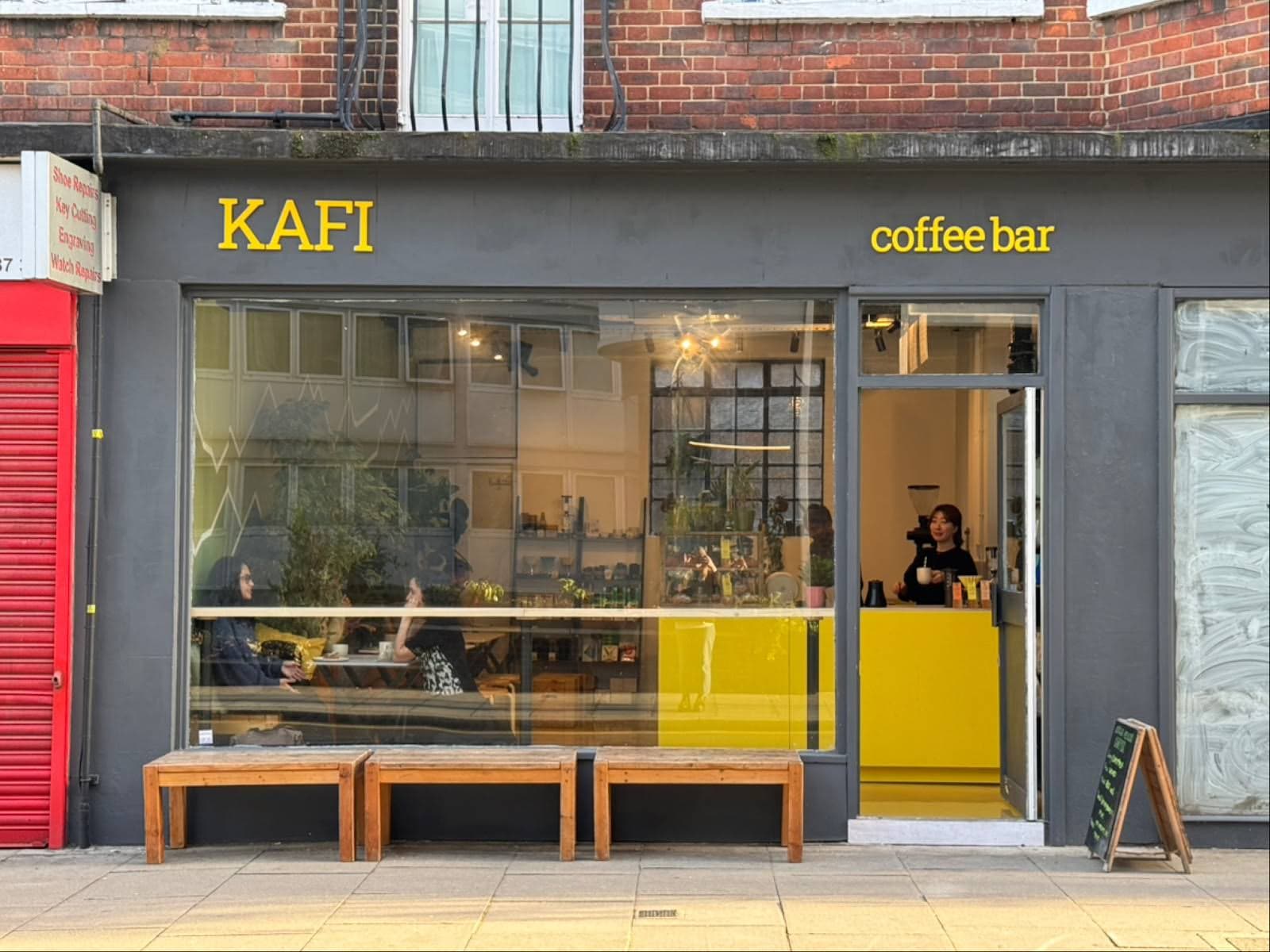 Kafi specialty coffee shop in London - photo 12