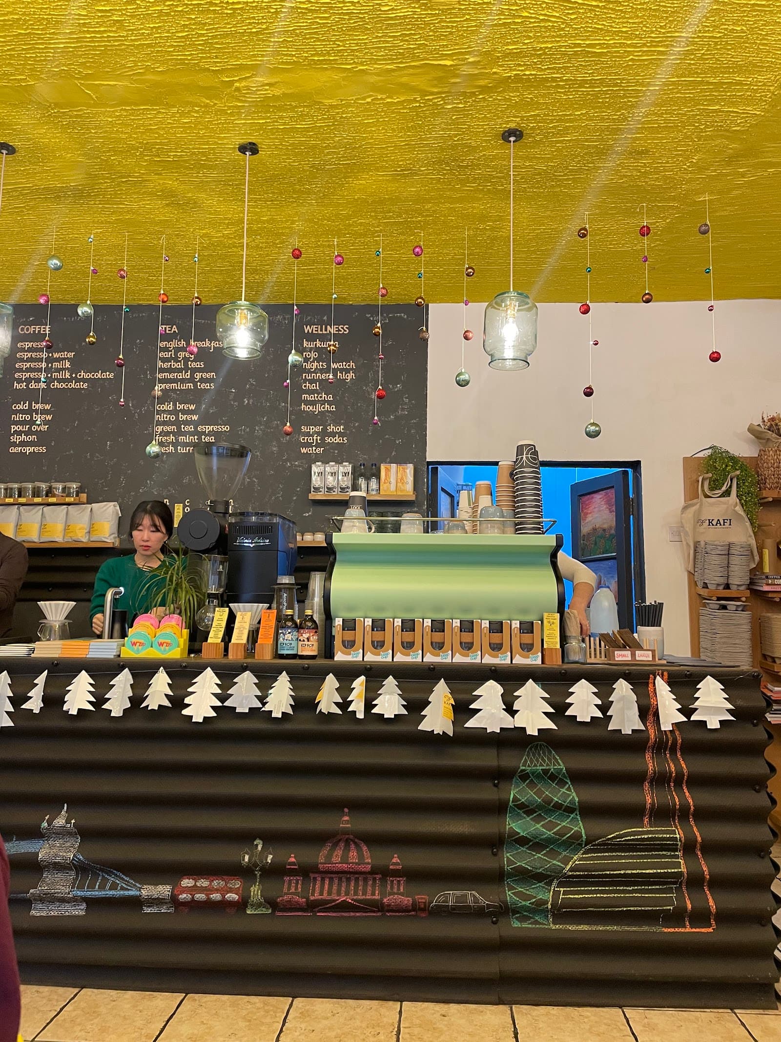 Kafi specialty coffee shop in London - photo 9