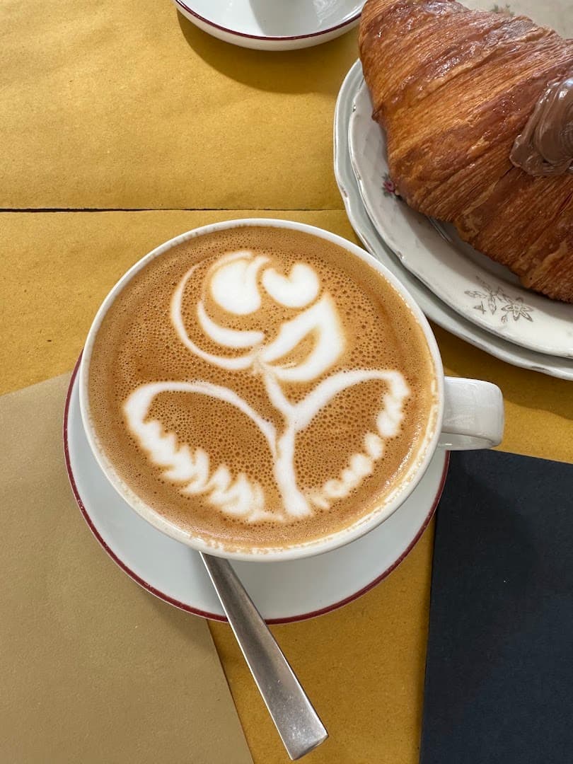 Coffee at Marzapane, specialty coffee shop in Rome