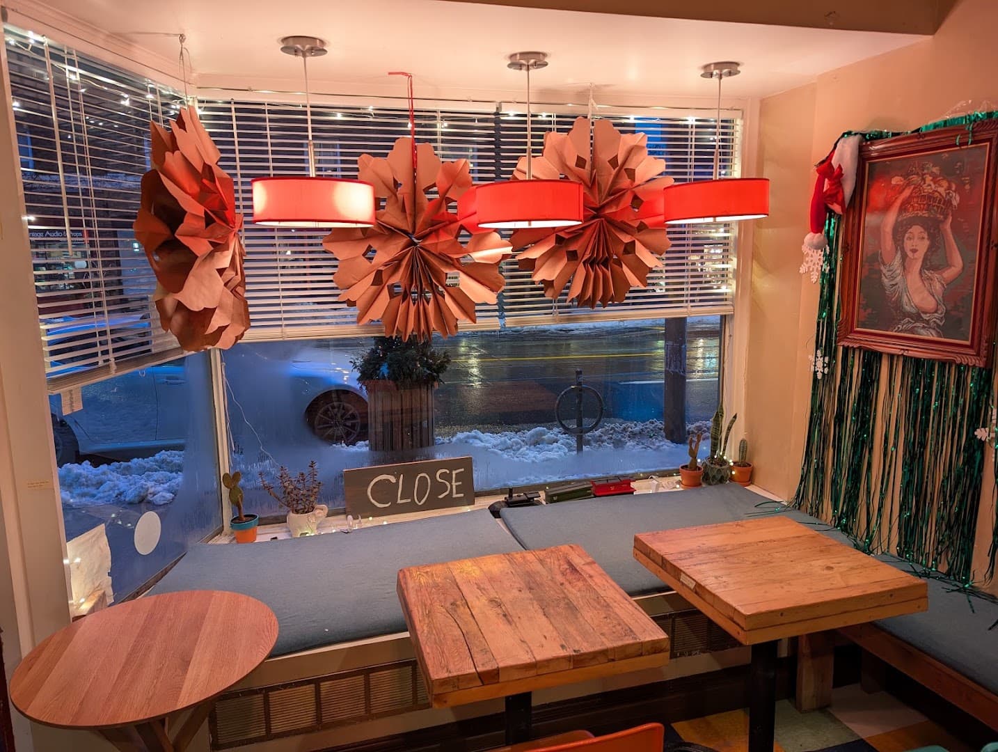 Interior of Osprey Cafe, specialty coffee shop in Toronto