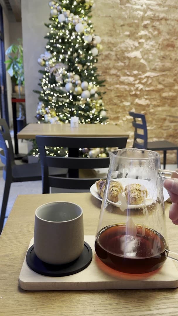 Interior of Barnum Roma, specialty coffee shop in Rome
