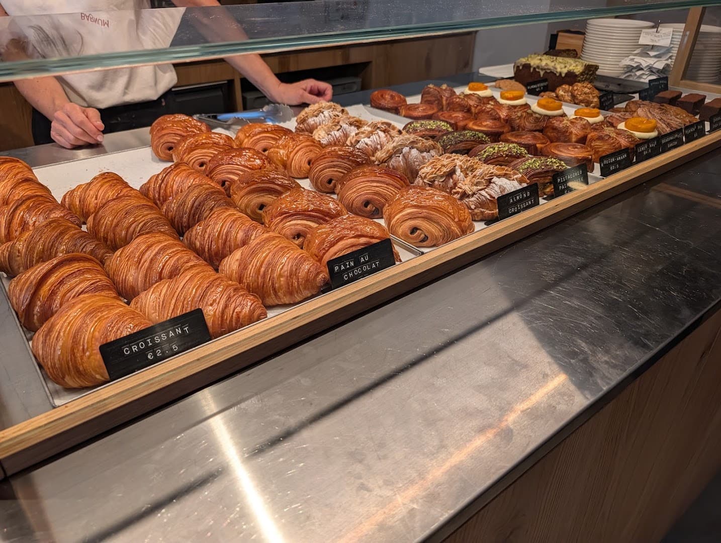 Food at Barnum Roma, specialty coffee shop in Rome