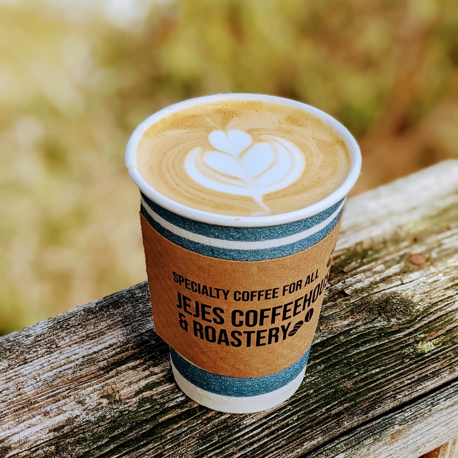 Coffee at Jejes Coffee, specialty coffee shop in Boston
