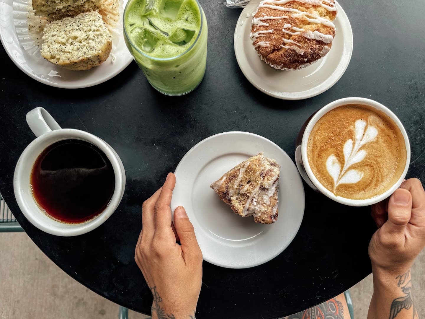 Coffee at Hardy Coffee Co., specialty coffee shop in Omaha