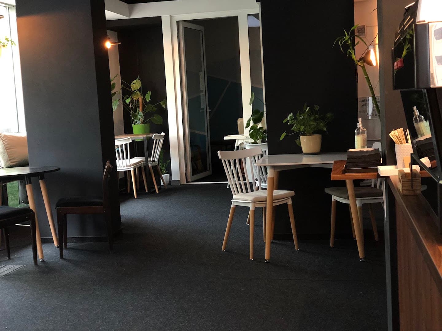 Interior of Balance Speciality Coffee, specialty coffee shop in Warsaw