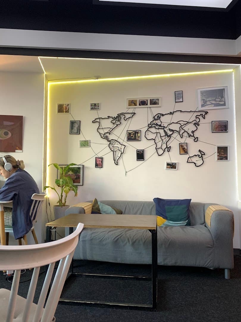 Interior of Balance Speciality Coffee, specialty coffee shop in Warsaw