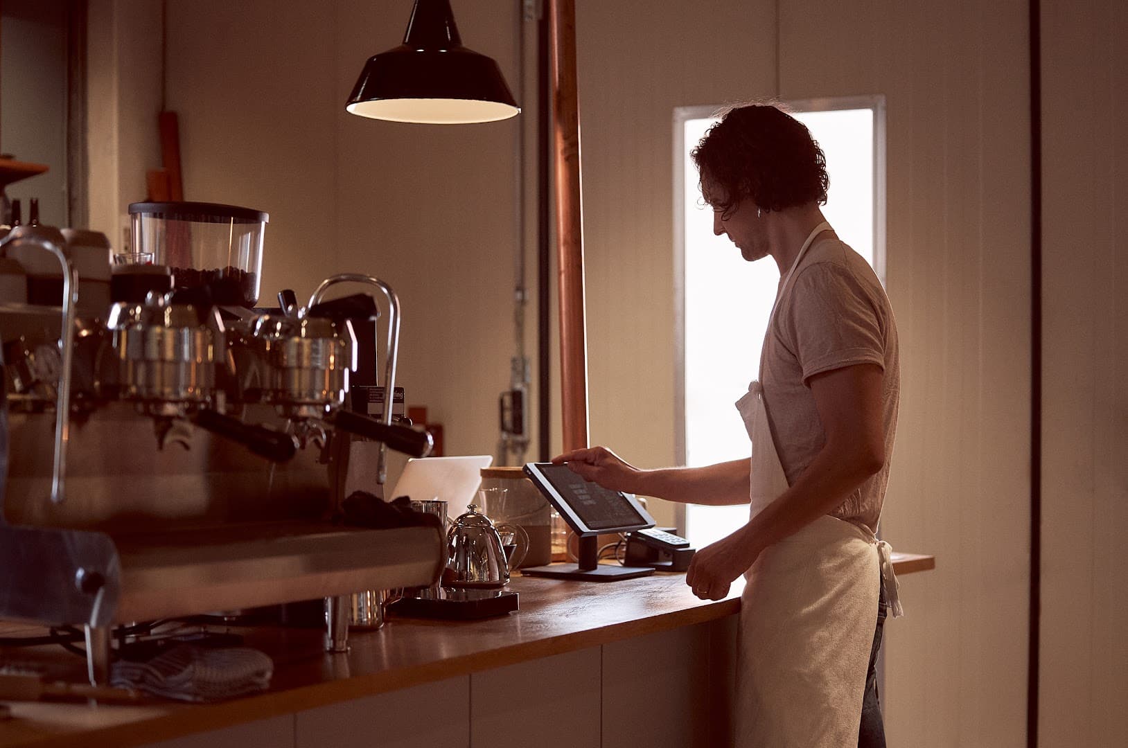 Interior of Stockholm Roast, specialty coffee shop in Stockholm