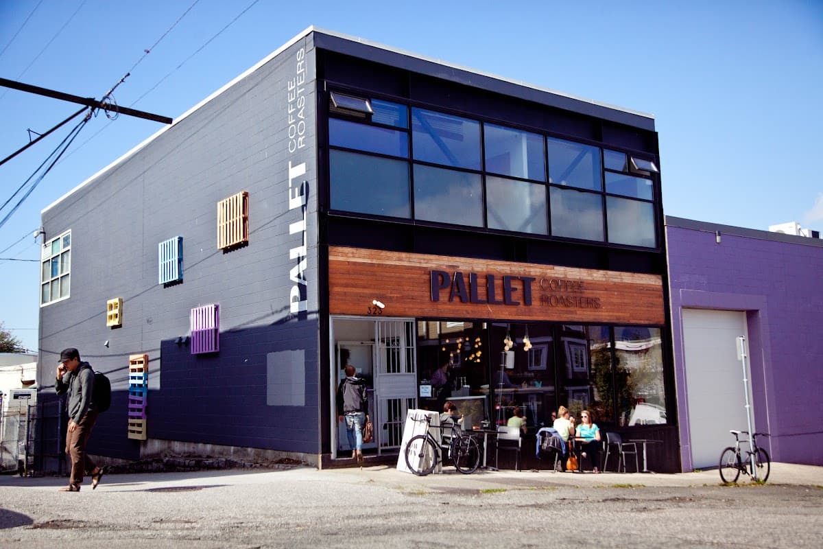 Pallet Coffee Roasters - Semlin Drive - specialty coffee shop in Vancouver