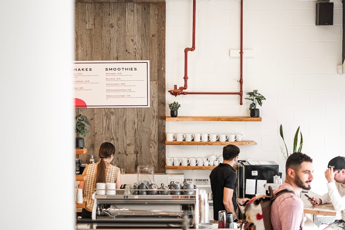 Pallet Coffee Roasters - Semlin Drive - specialty coffee shop in Vancouver