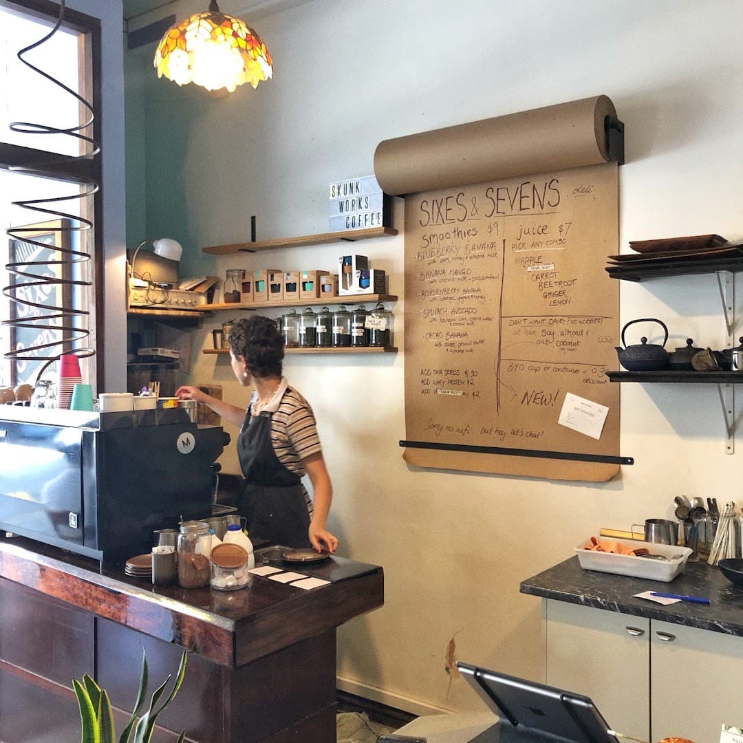Sixes And Sevens - specialty coffee shop in Wellington Central