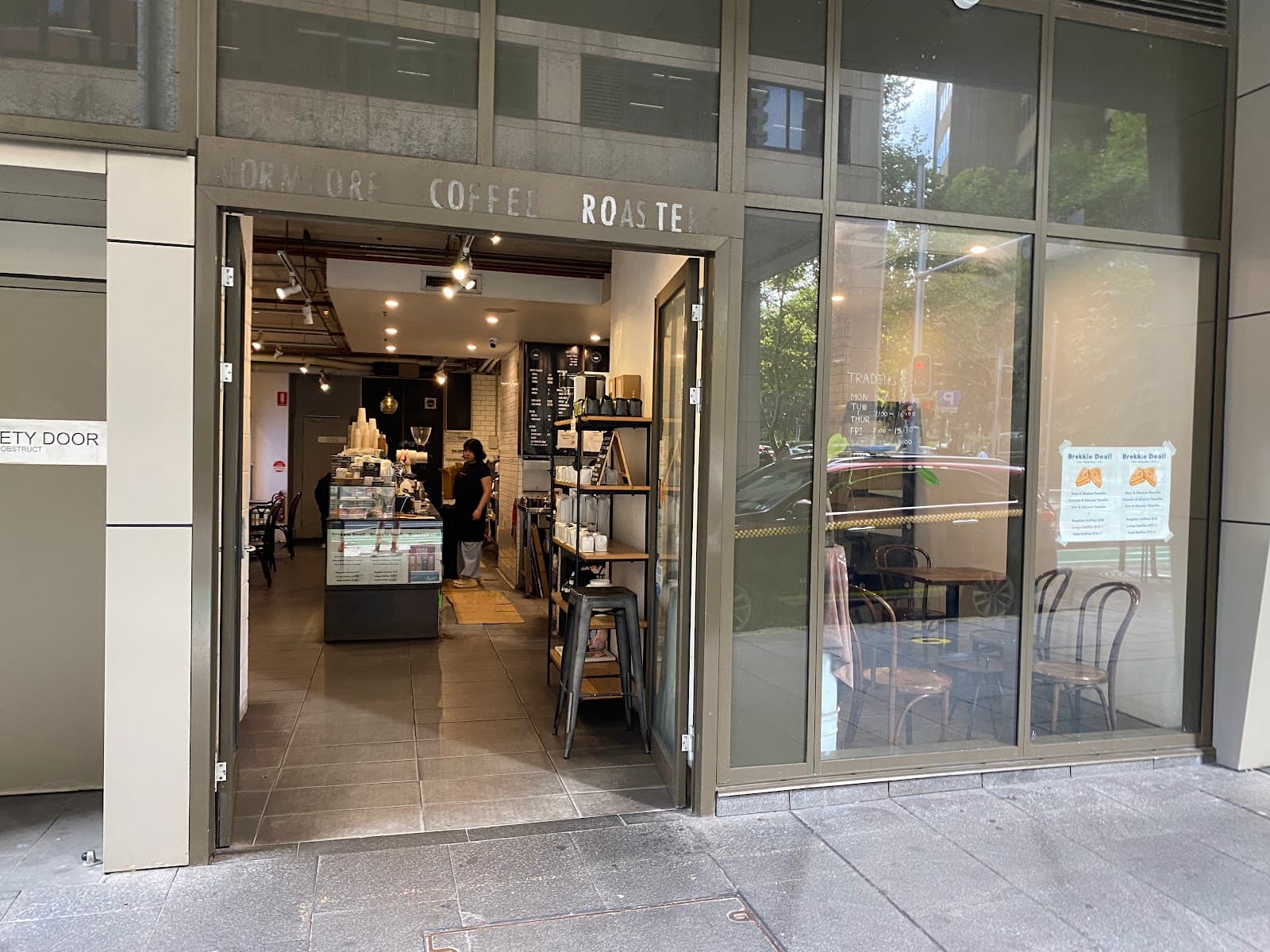 Storefront of Cloudline Coffee, specialty coffee shop in Sydney