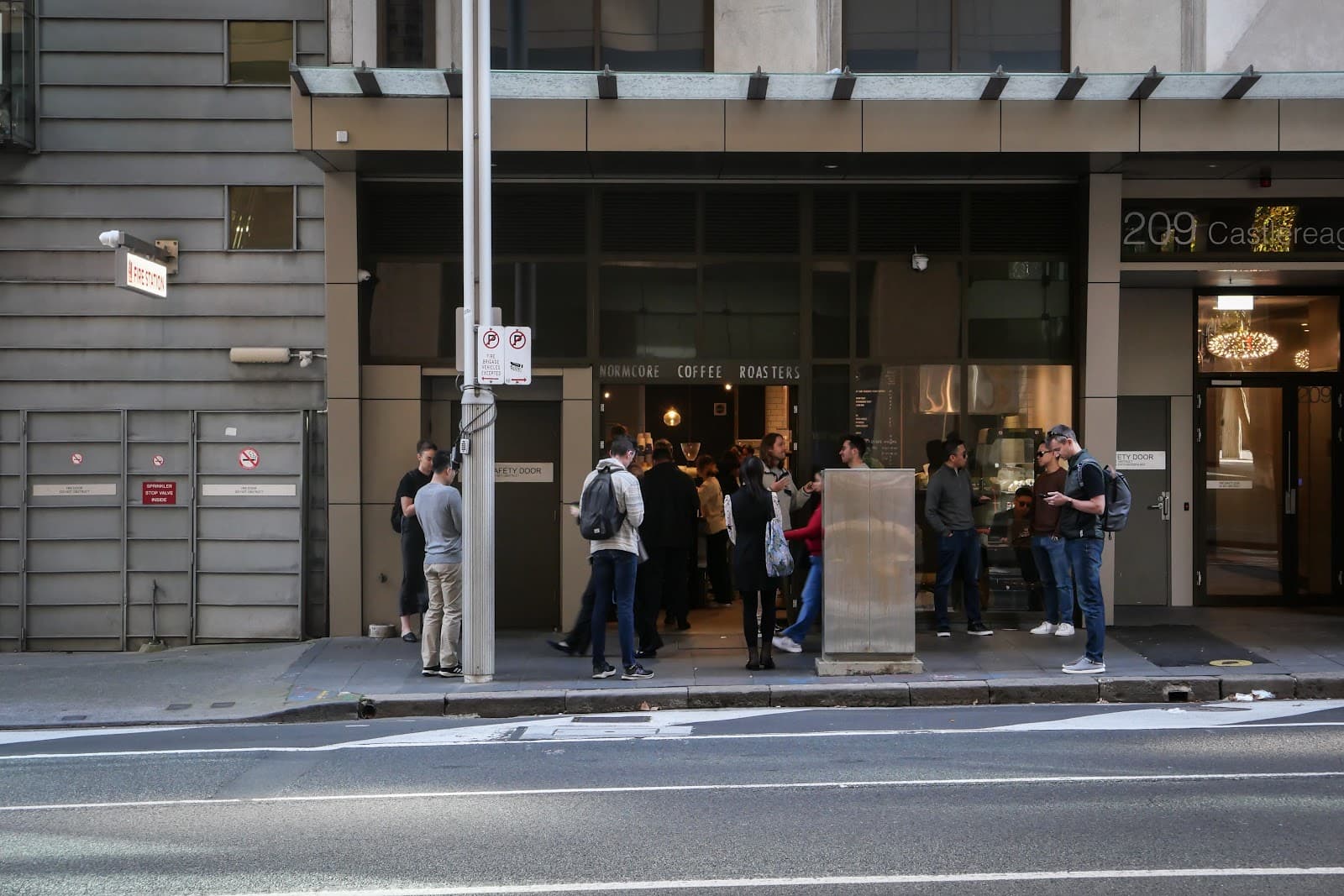 Storefront of Cloudline Coffee, specialty coffee shop in Sydney