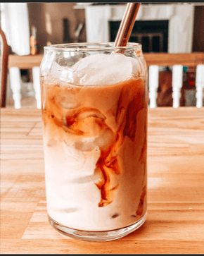 Coffee at Premium Coffee Company, specialty coffee shop in Buffalo
