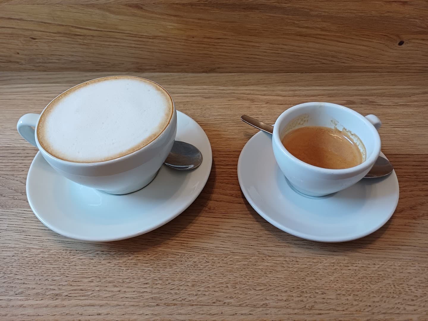 Coffee at Kaffebrenneriet avd Storgata, specialty coffee shop in Oslo