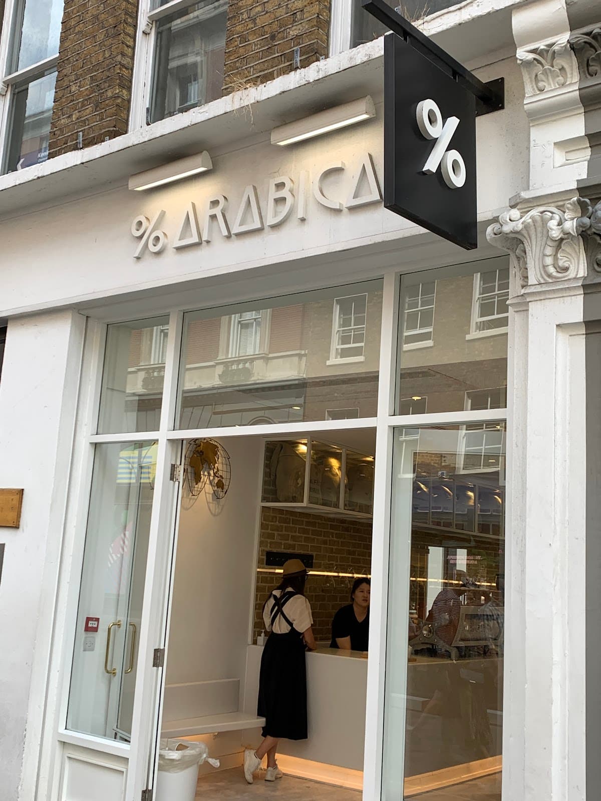 % ARABICA London Broadway Market - specialty coffee shop in London