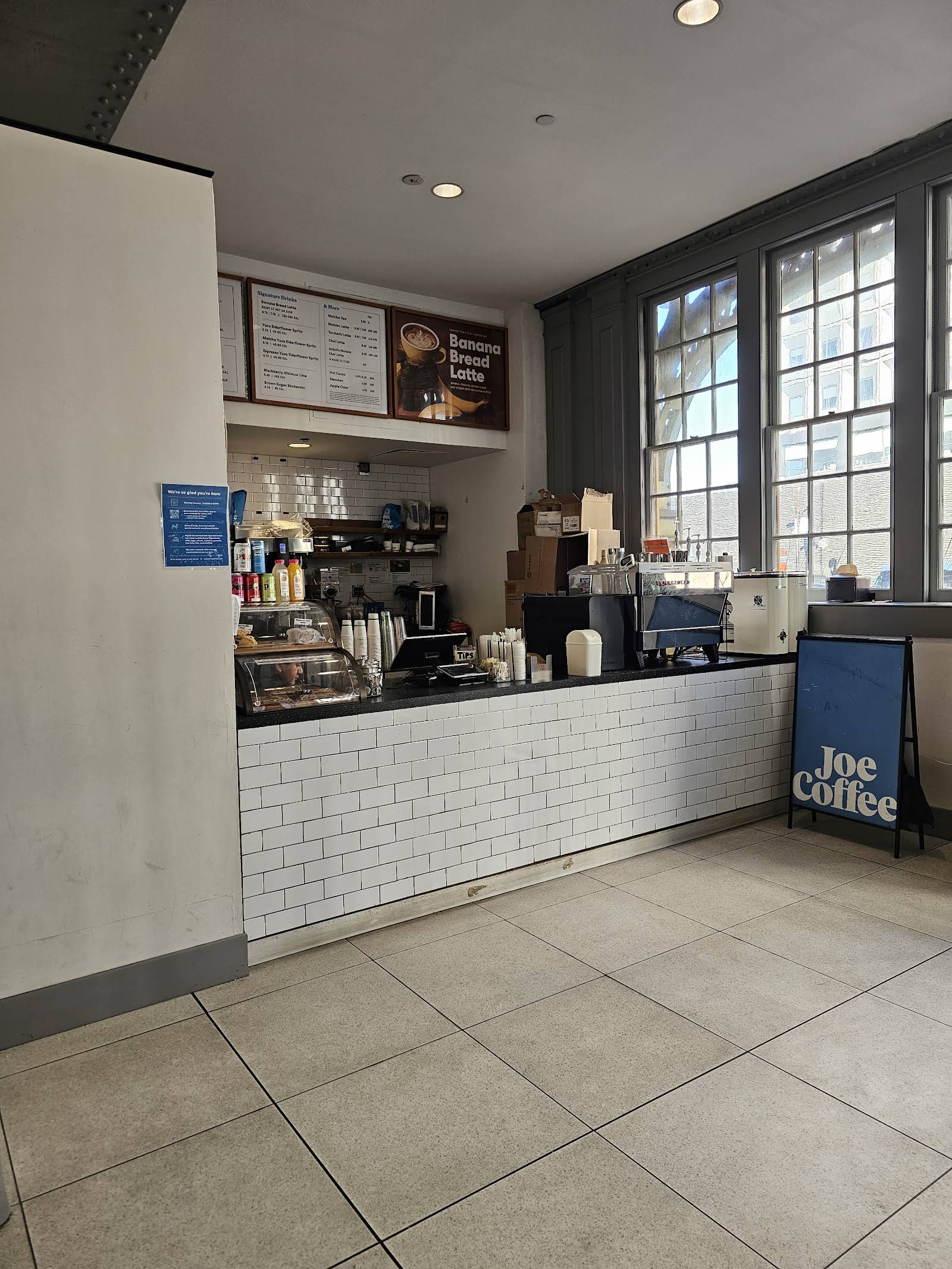 Joe Coffee Company: Battery Maritime - specialty coffee shop in Financial District