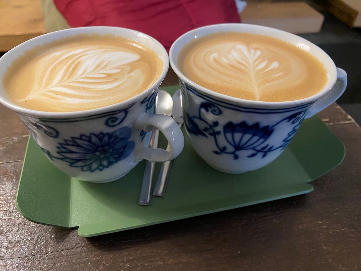 Coffee at Café Tout va bien, specialty coffee shop in Prague