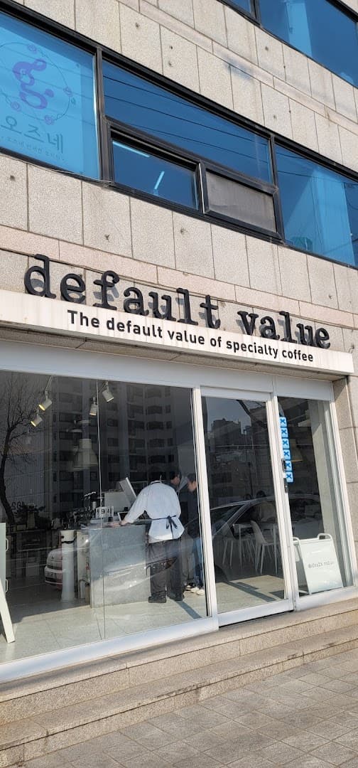 default value - specialty coffee shop in Seoul