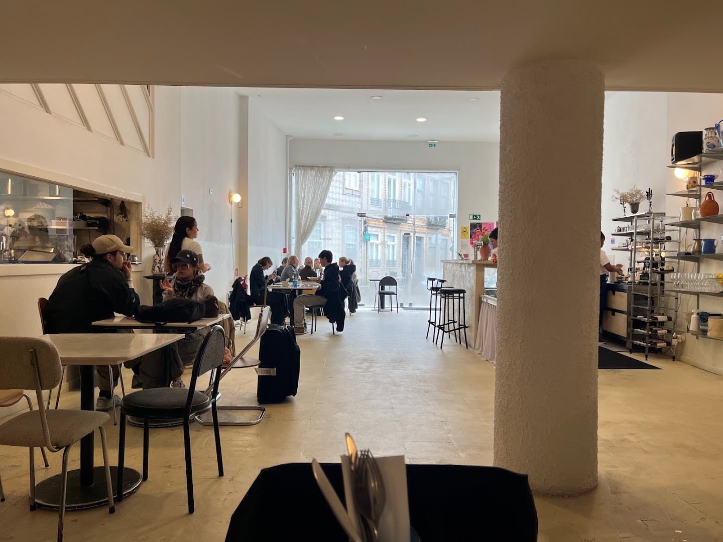 Interior of A Certain café, specialty coffee shop in Porto