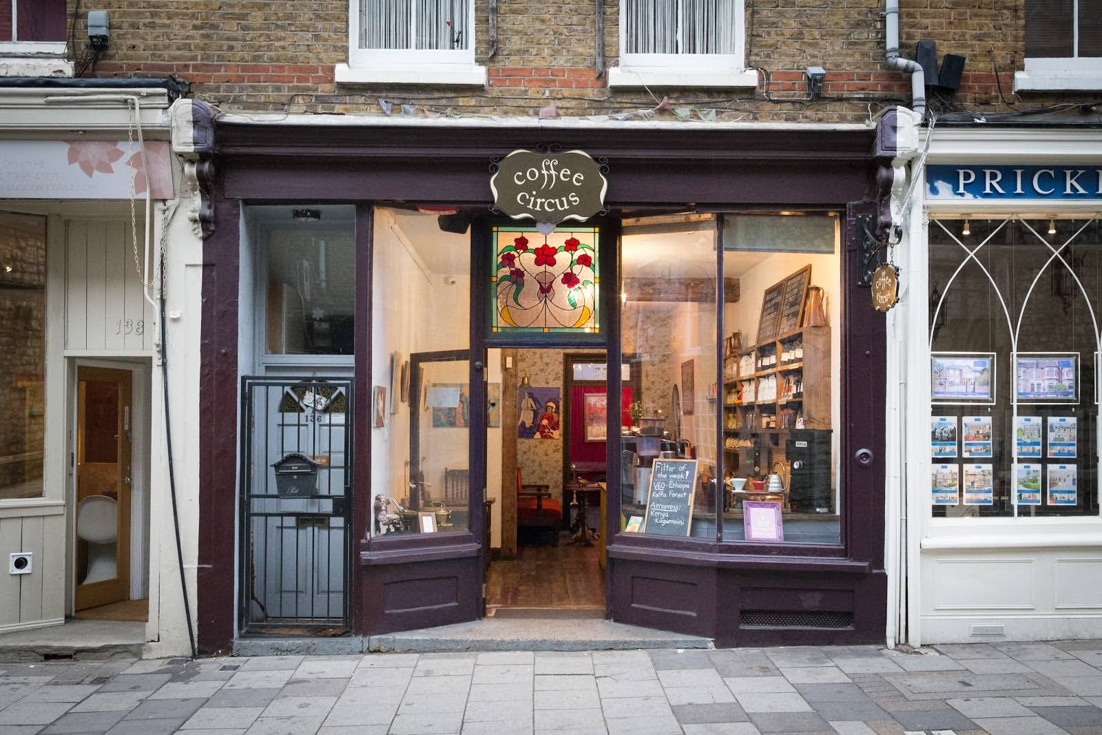 Coffee Circus - specialty coffee shop in Crouch End
