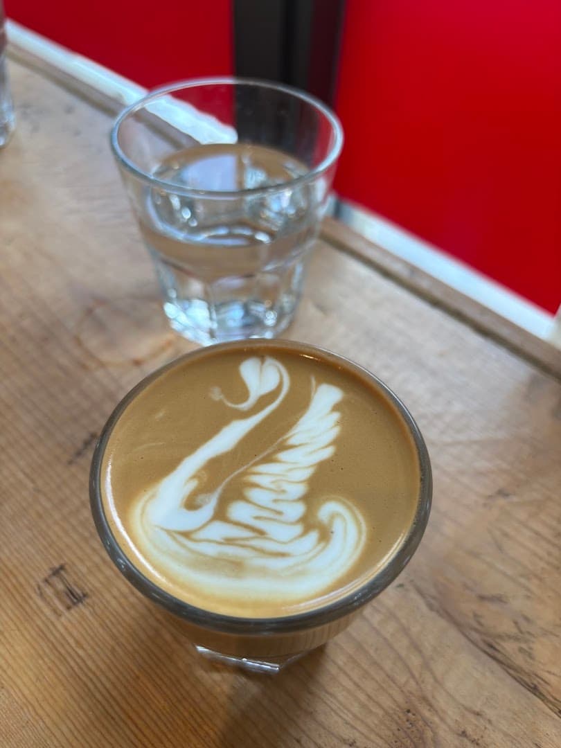 Coffee at Fahrenheit Coffee, specialty coffee shop in Toronto